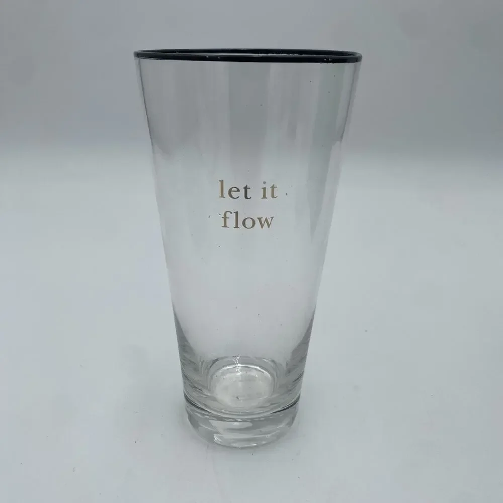 Kate Spade New York Cheers To Us Beer Glass Set Of 2 Lenox